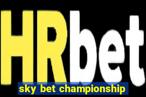 sky bet championship