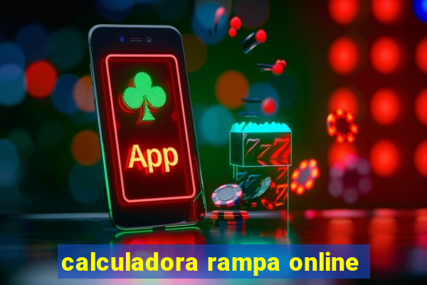 calculadora rampa online