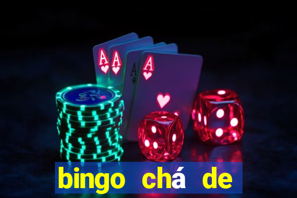 bingo chá de revela??o para imprimir