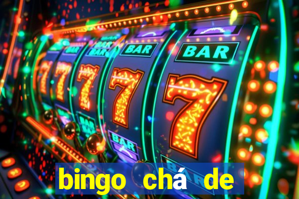 bingo chá de revela??o para imprimir