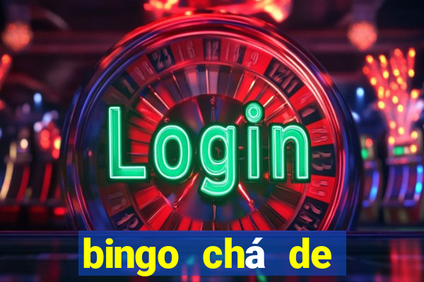 bingo chá de revela??o para imprimir