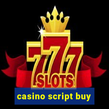 casino script buy