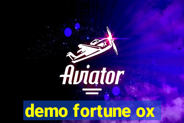 demo fortune ox