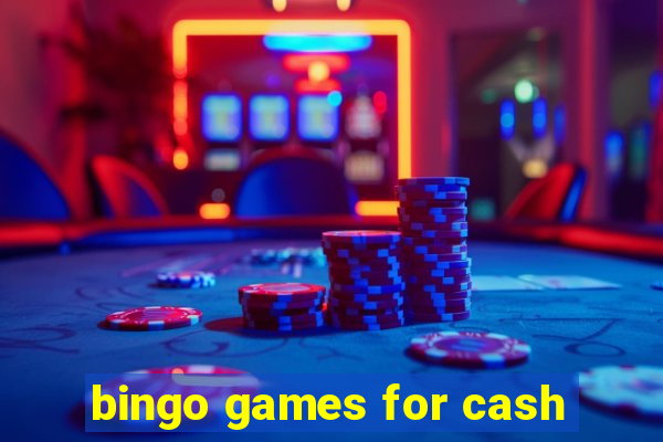 bingo games for cash