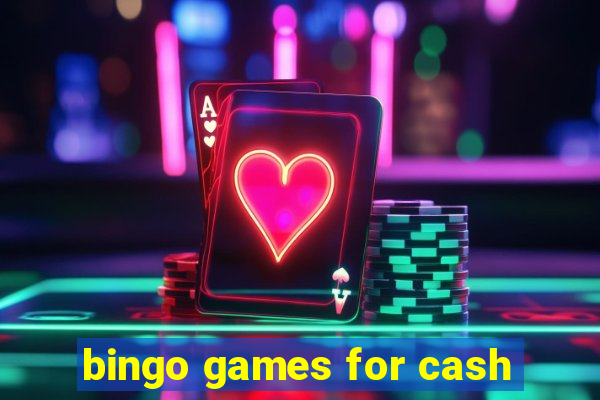 bingo games for cash