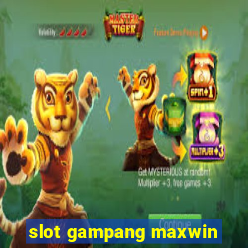 slot gampang maxwin