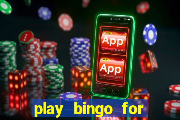 play bingo for money online