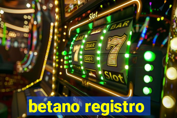 betano registro