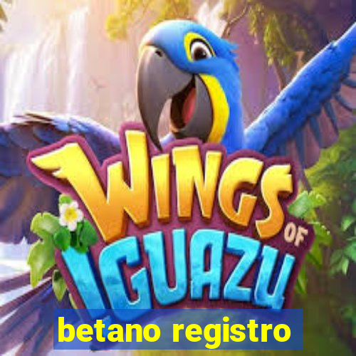 betano registro