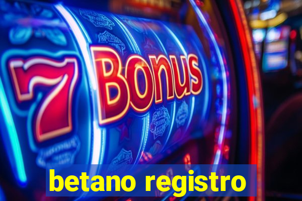 betano registro