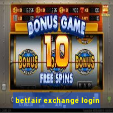 betfair exchange login