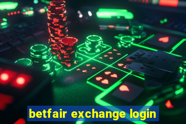 betfair exchange login