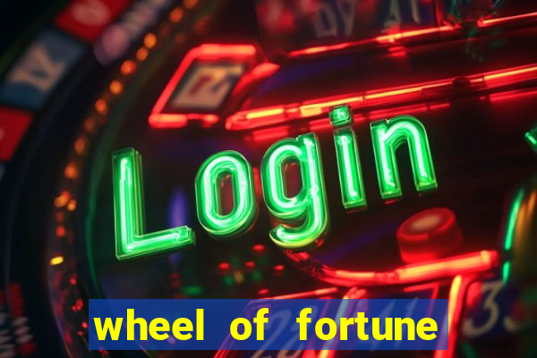 wheel of fortune slots machines