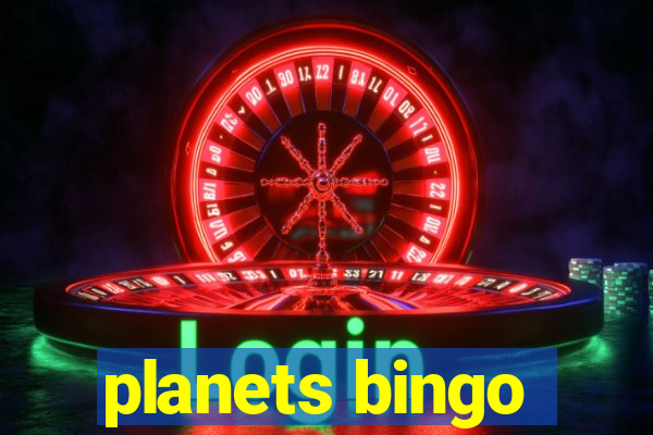 planets bingo