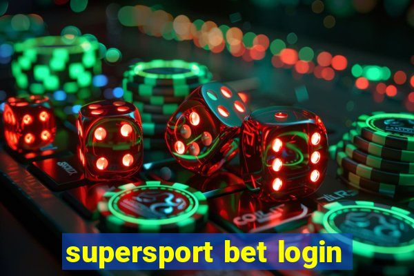 supersport bet login