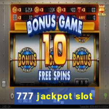 777 jackpot slot