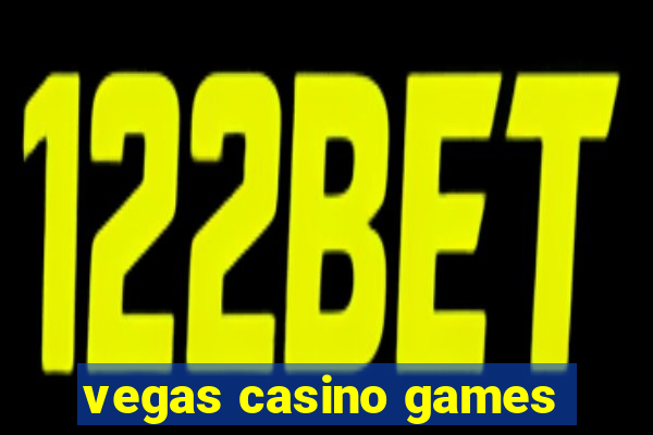 vegas casino games