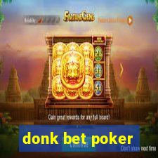 donk bet poker