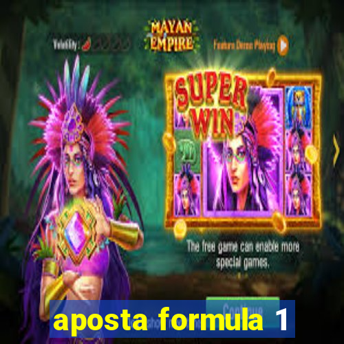 aposta formula 1