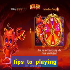 tips to playing slot machines