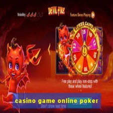 casino game online poker