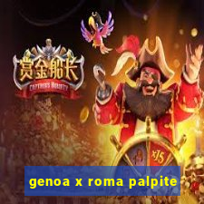 genoa x roma palpite