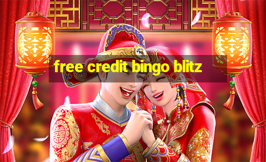 free credit bingo blitz