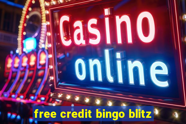 free credit bingo blitz