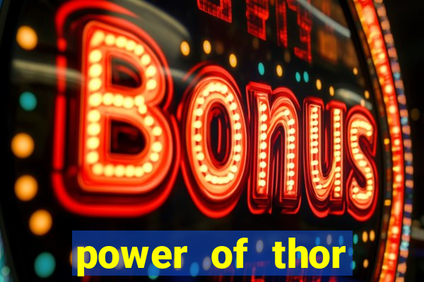 power of thor megaways slot free play