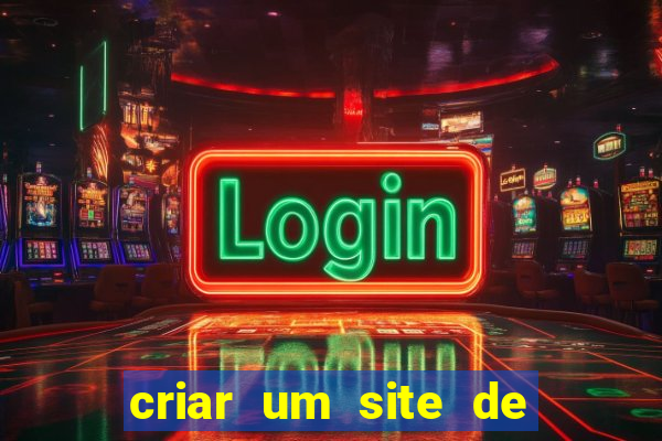 criar um site de jogos online