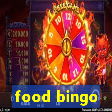 food bingo