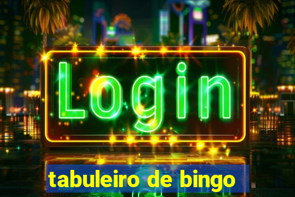 tabuleiro de bingo