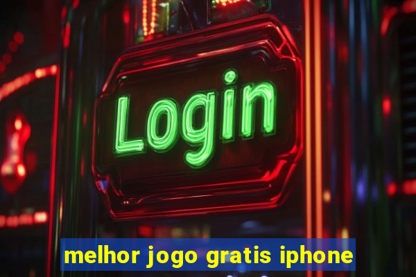 melhor jogo gratis iphone