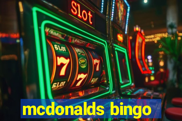 mcdonalds bingo