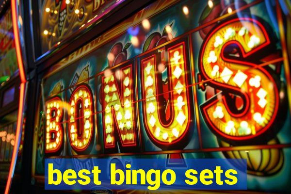 best bingo sets