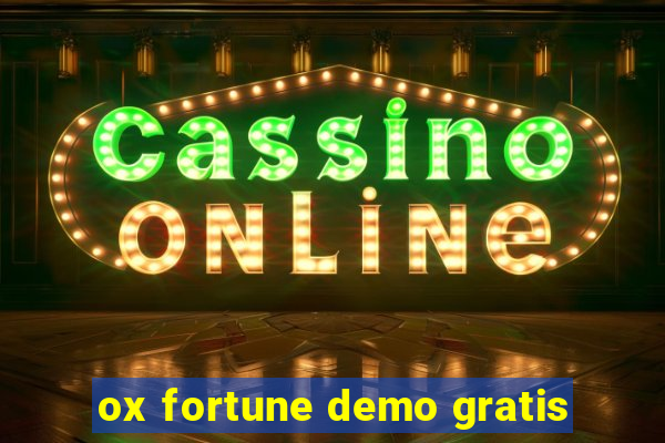 ox fortune demo gratis