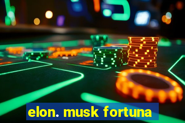 elon. musk fortuna