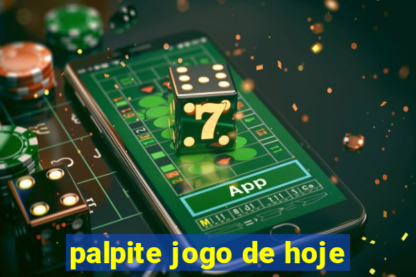 palpite jogo de hoje