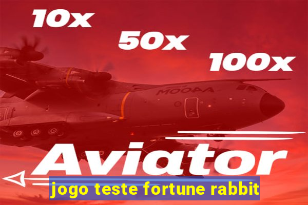 jogo teste fortune rabbit