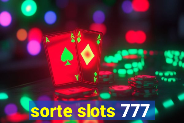 sorte slots 777