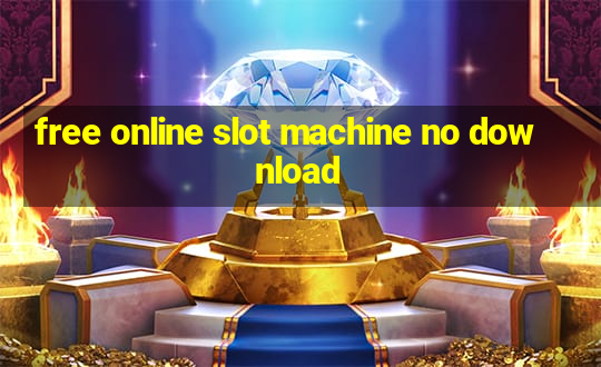 free online slot machine no download