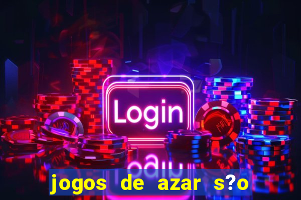 jogos de azar s?o legais no brasil