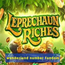 wonderland number fandom