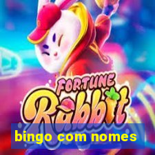 bingo com nomes