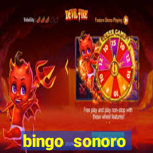 bingo sonoro educa??o infantil