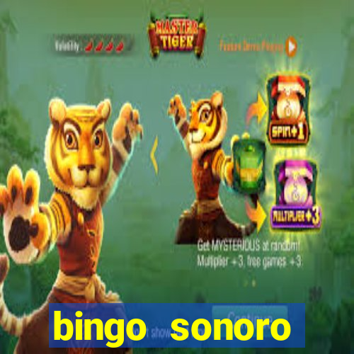 bingo sonoro educa??o infantil