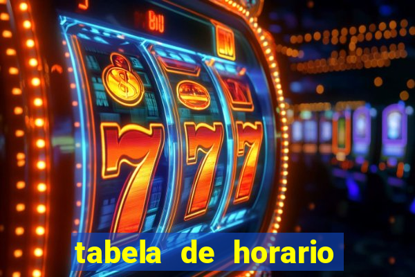 tabela de horario fortune tiger