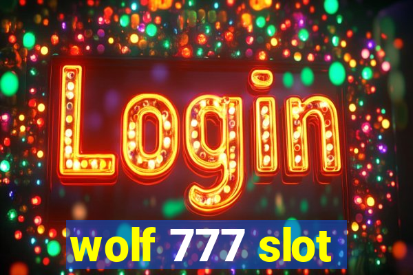 wolf 777 slot