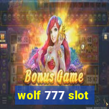 wolf 777 slot