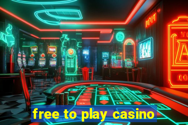 free to play casino